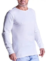 HJ Hall Mens Thermal Long Sleeve Top White Northern Ireland Belfast