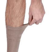 HJ Hall Original Cotton Softop Socks - 1 Pair - Mink
