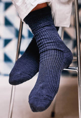 HJ Hall Thermal Softop Wool Socks HJ95 - 1 Pair - Black