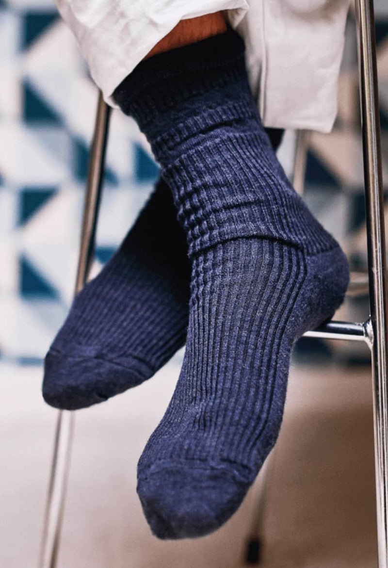 HJ Hall Thermal Softop Wool Socks HJ95 - 1 Pair - Black