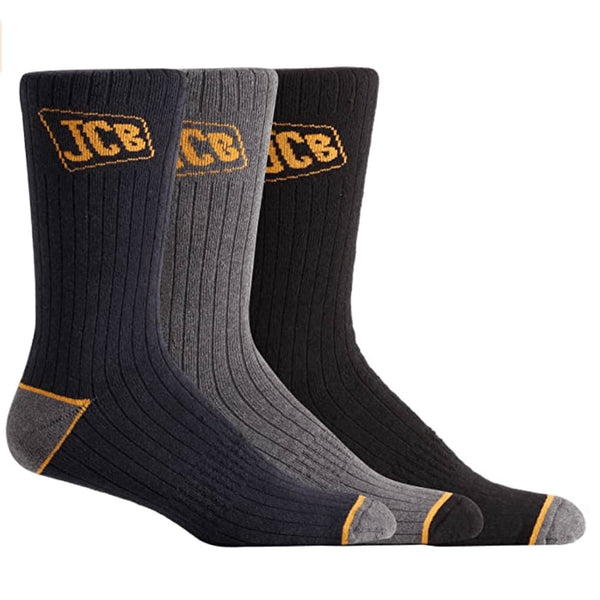 JCB Outdoor Activity Mens Socks - Navy Multicolour