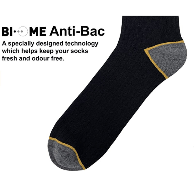 JCB Outdoor Activity Mens Boot Socks - Black