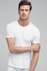 Jockey Mens 1 Pack Modern Stretch T-Shirt Vest - White