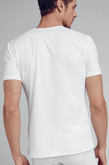 Jockey Mens 1 Pack Modern Stretch T-Shirt Vest - White