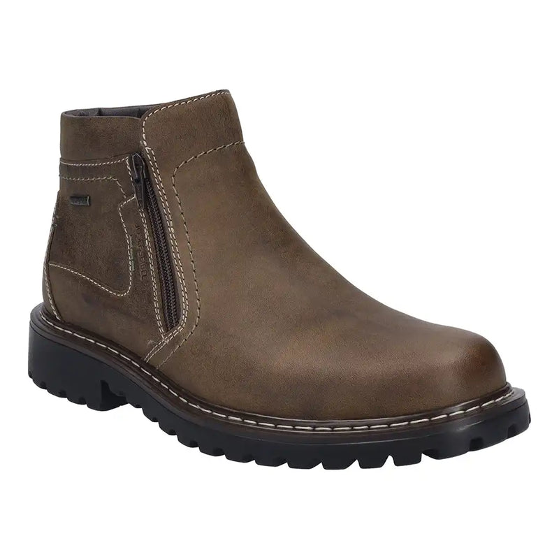 Josef Seibel Mens Boots Chance 55 Crazy Horse Brown Northern Ireland