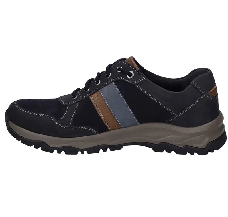 Josef Seibel Mens Leroy 56 Waterproof Casual Shoes Indigo Navy