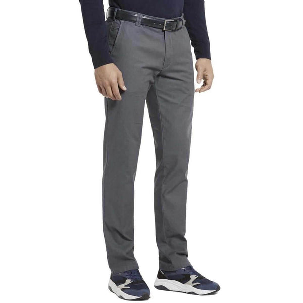 LCDN Stretch Mens Chino Trousers Grey