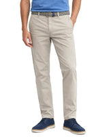 LCDN By Nalo Men’s Stretch Fit Chino Trousers With Belt Natural