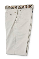 LCDN By Nalo Men’s Stretch Fit Chino Trousers With Belt Natural