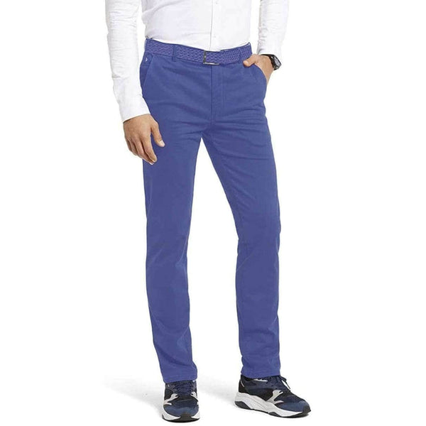 LCDN - Stretch Fit Chino Trousers - Light Blue