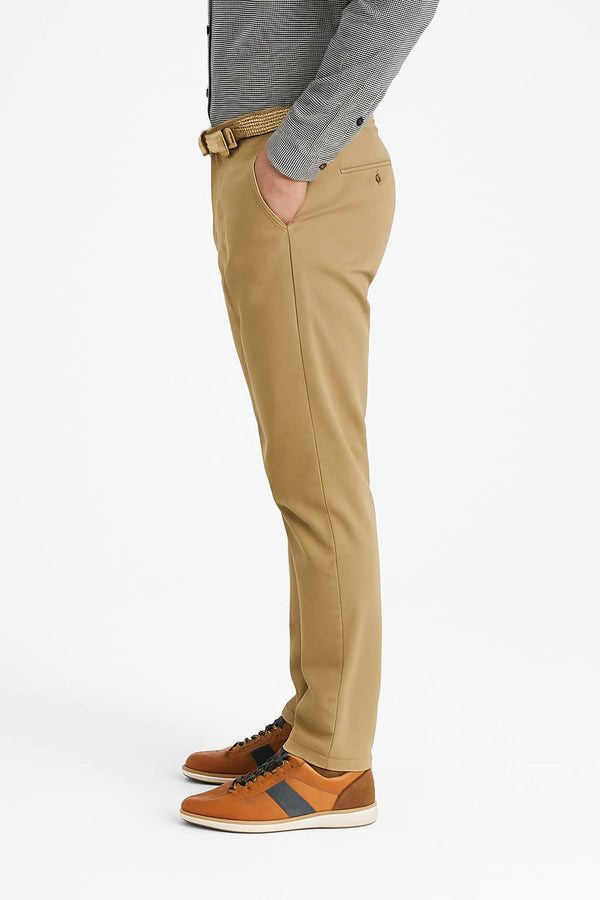 LCDN Men’s Stretch Tapered Fit Chino Trousers Beige Northern Ireland