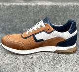 Lloyd & Pryce Basham Soft Umber Tan Leather Sneakers Northern Ireland