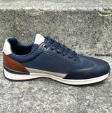 Lloyd & Pryce Mens Deswal Sneakers Atlantic Navy Northern Ireland