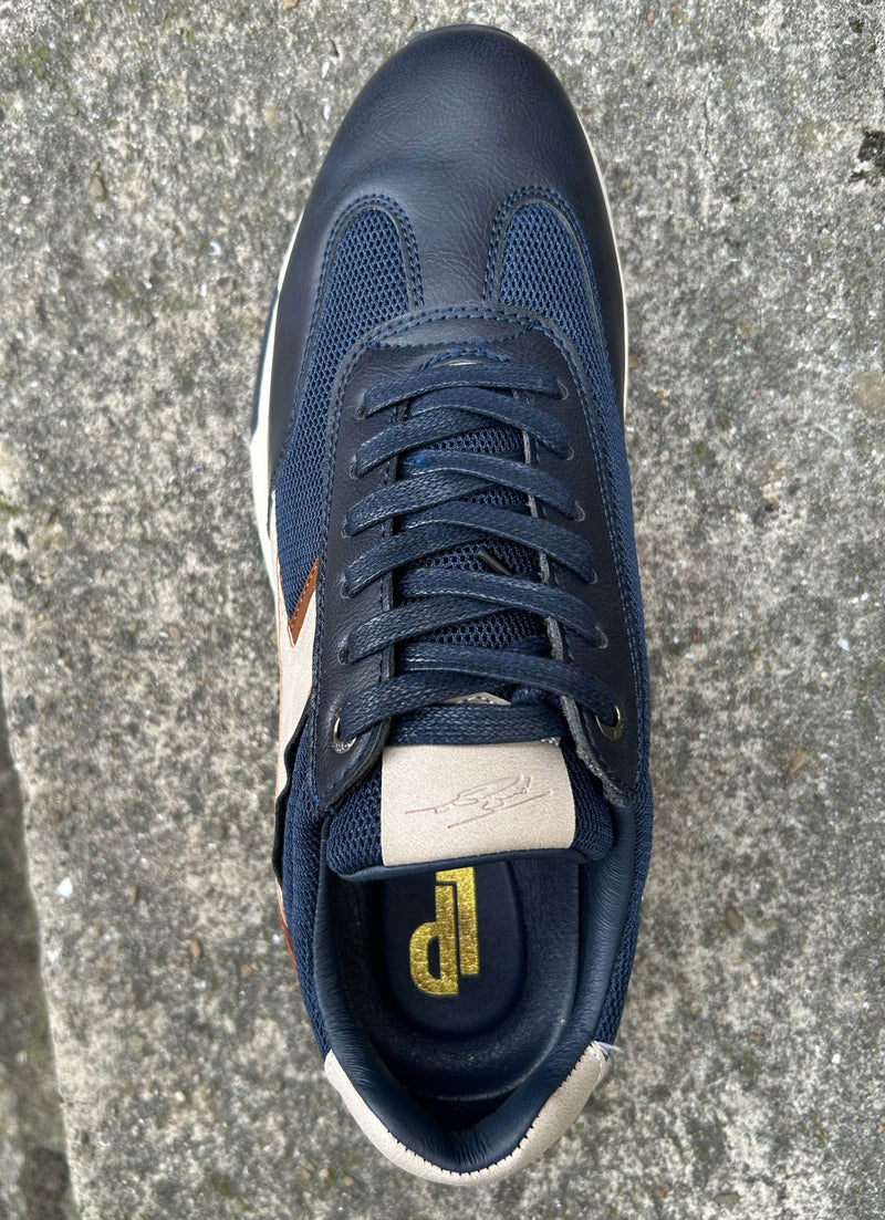 Lloyd & Pryce Mens Deswal Sneakers Atlantic Navy Northern Ireland
