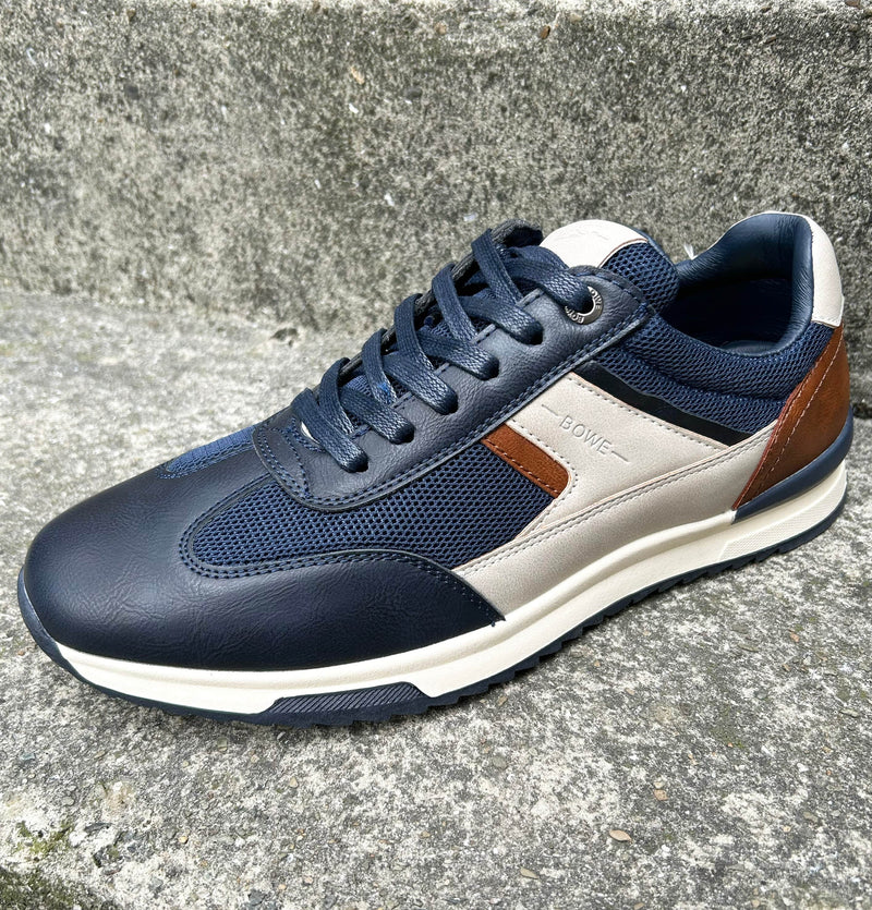 Lloyd & Pryce Mens Deswal Sneakers Atlantic Navy Northern Ireland