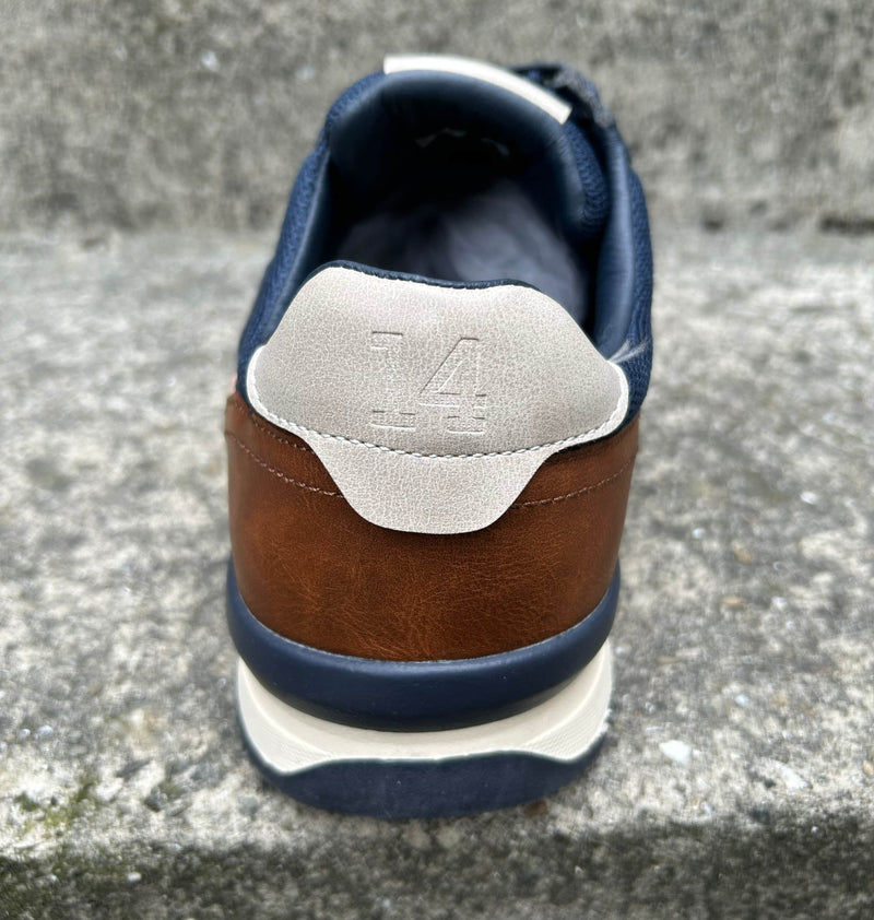 Lloyd & Pryce Mens Deswal Sneakers Atlantic Navy Northern Ireland