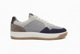 Lloyd & Pryce Mens Frawley Leather Trainers Slate Split Northern