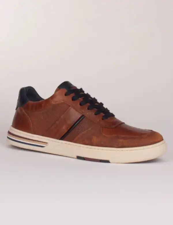 Lloyd & Pryce Mens Montoya Sneakers Umber Tan Northern Ireland Belfast