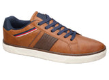 Lloyd & Pryce Mens Rasuku Sneakers Camel Northern Ireland Belfast
