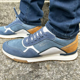 Lloyd & Pryce Prendergast Sneakers Sea Divide Blue Northern Ireland