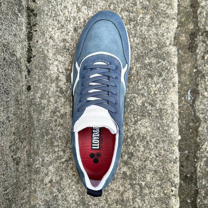 Lloyd & Pryce Prendergast Sneakers Sea Divide Blue Northern Ireland