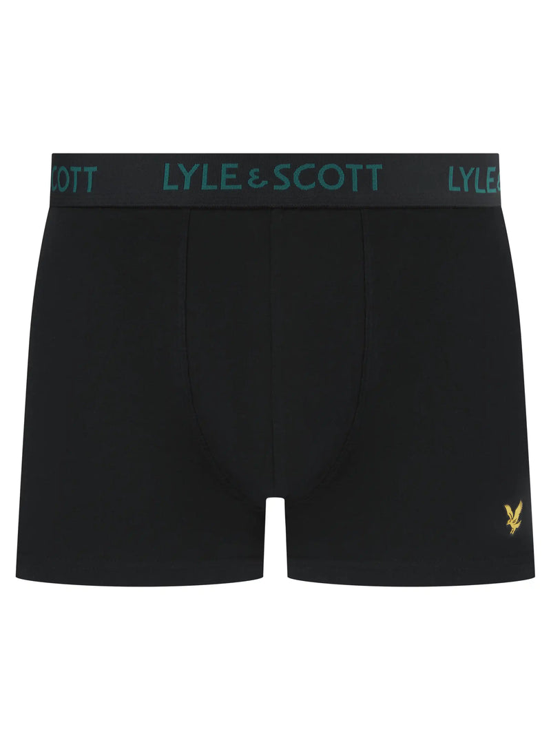 Lyle & Scott Barclay Boxers Bayberry/ Granite / Black Northern