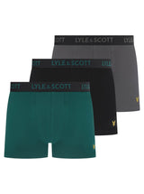 Lyle & Scott Barclay Boxers Bayberry/ Granite / Black Northern