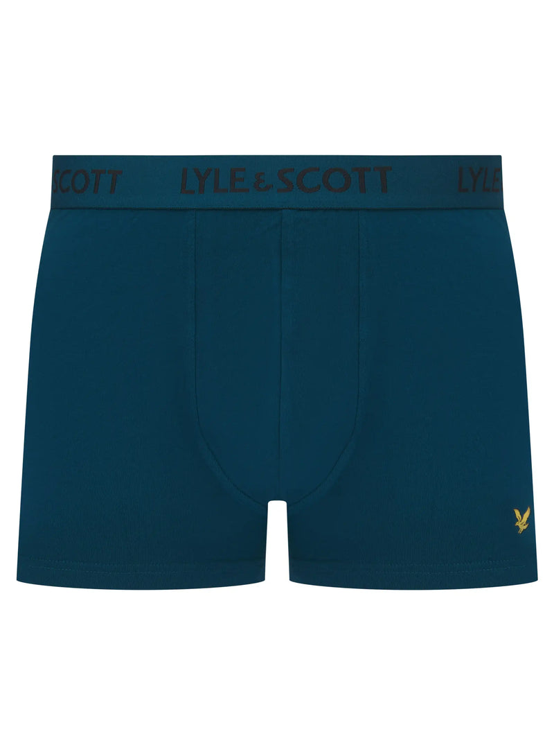 Lyle & Scott Barclay Boxers Climbing Ivy/ Salior Blue/ Wine Northern