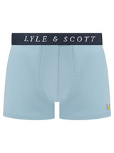 Lyle & Scott Boxer Trunks Neville 3 Pack Chambray Blue/Blue