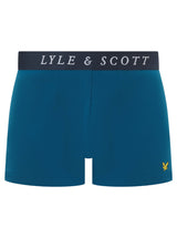 Lyle & Scott Boxer Trunks Neville 3 Pack Chambray Blue/Blue
