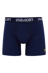 Lyle & Scott Boxers 3 Pack Ethan Peacoat/RealTeal Northern Ireland