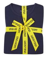 Lyle & Scott Cash Cotton T-Shirt & Cuffed Pants Loungewear Set Pyjamas