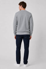 Lyle & Scott Crew Neck Sweatshirt Mid Grey Marl Northern Ireland