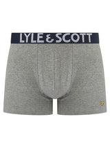 Lyle & Scott Daniel Boxer Briefs 3 Pack Barbados Cherry/Grey/Peacoat