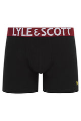 Lyle & Scott Daniel Boxer Briefs 3 Pack Black Multi Waistband