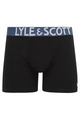 Lyle & Scott Daniel Boxer Briefs 3 Pack Black Multi Waistband