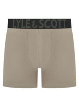 Lyle & Scott Daniel Boxers Silver Sage/ Climbing Ivy / Black Northern