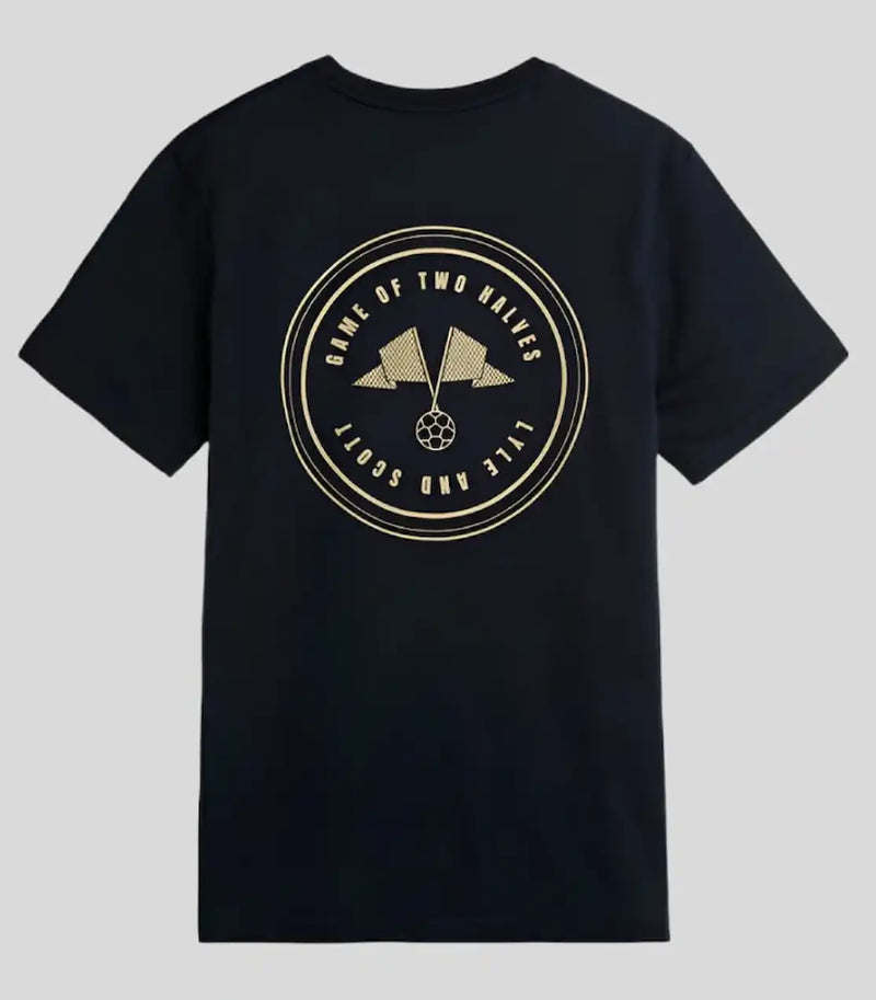 Lyle & Scott Game Of Two Halves T-Shirt Dark Navy/Mojave Northern
