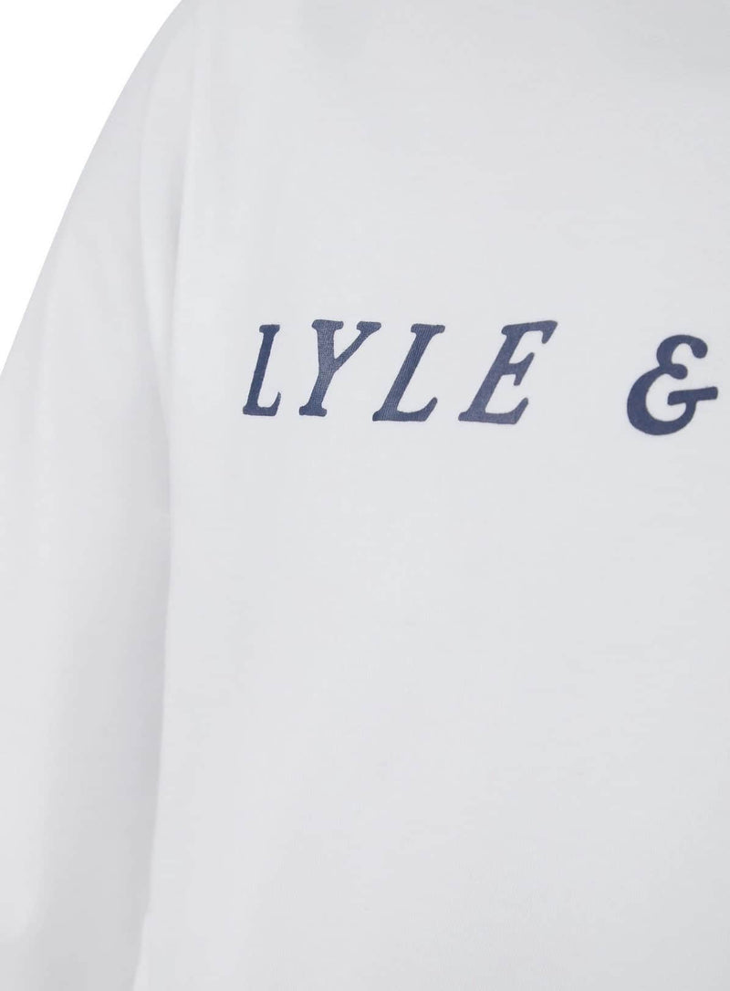Lyle & Scott Guy Loungewear Pyjamas Bright White/Peacoat Navy
