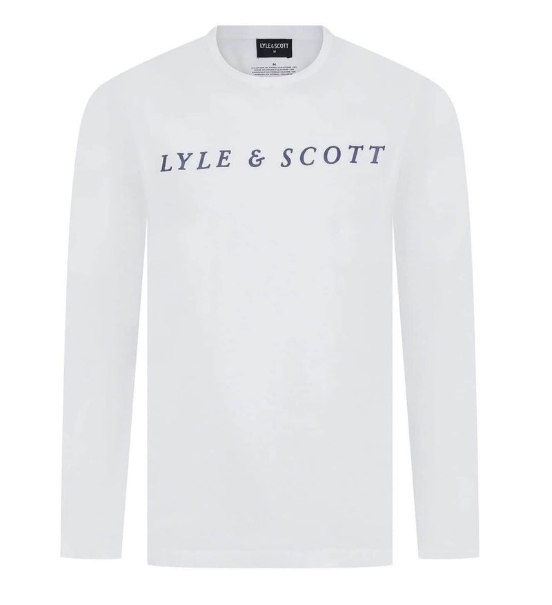 Lyle & Scott Guy Loungewear Pyjamas Bright White/Peacoat Navy