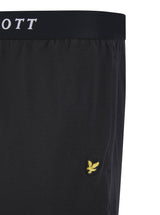 Lyle & Scott Guy Loungewear Pyjamas Wine/Black Northern Ireland