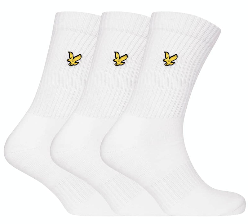 Lyle & Scott - Hamilton 3 Pack Sport Socks 7-11 UK