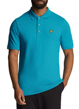 Lyle & Scott Men’s Plain Polo Shirt Leisure Blue Northern Ireland