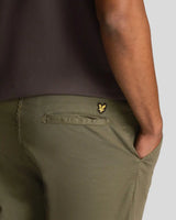 Lyle & Scott Mens Anfield Chino Shorts Olive Northern Ireland Belfast