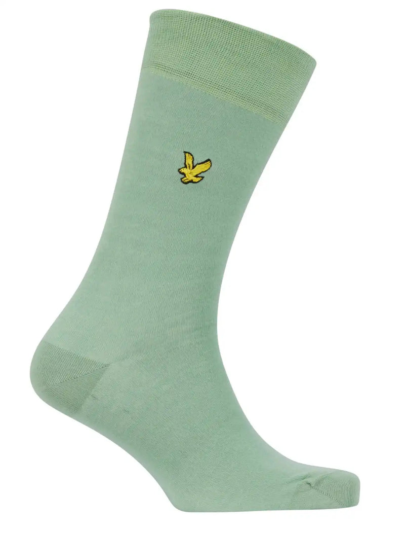 Lyle & Scott Mens Angus Socks Peacoat/Basil/Chambray Blue 7-11UK