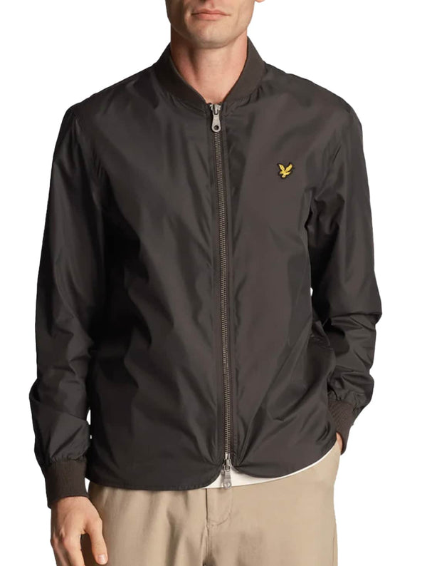 Lyle & Scott Men’s Bomber Jacket Gunmetal Northern Ireland Belfast