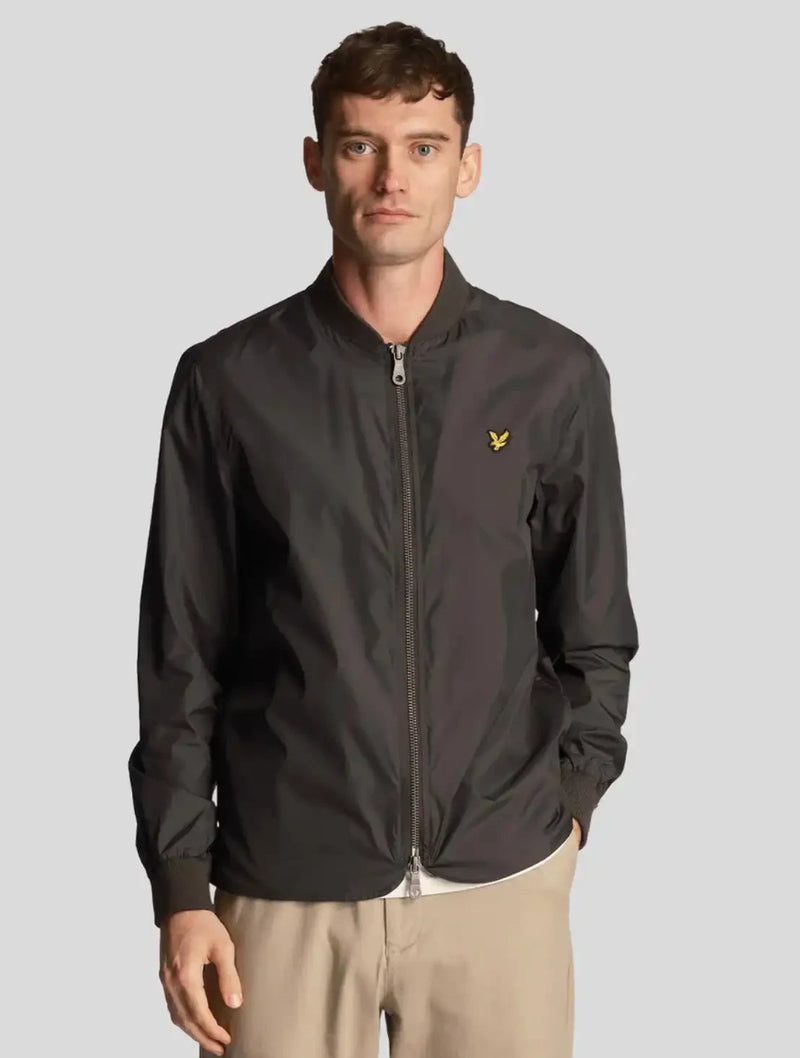 Lyle Scott Men s Bomber Jacket Gunmetal