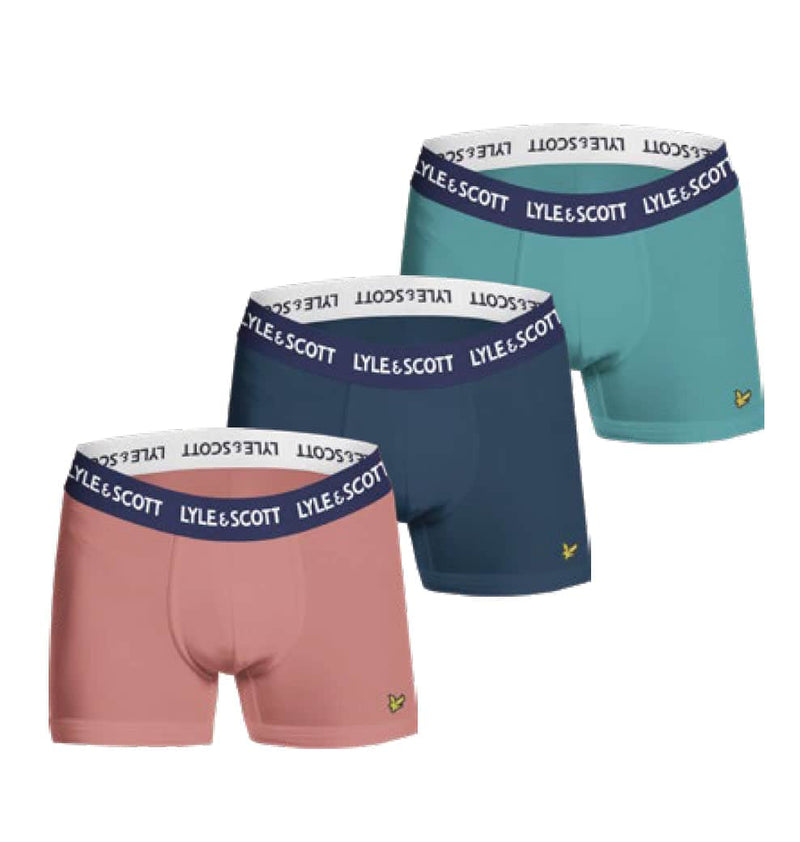Lyle & Scott Men’s Boxers Barclay 3-Pack Cotton Briefs Dark