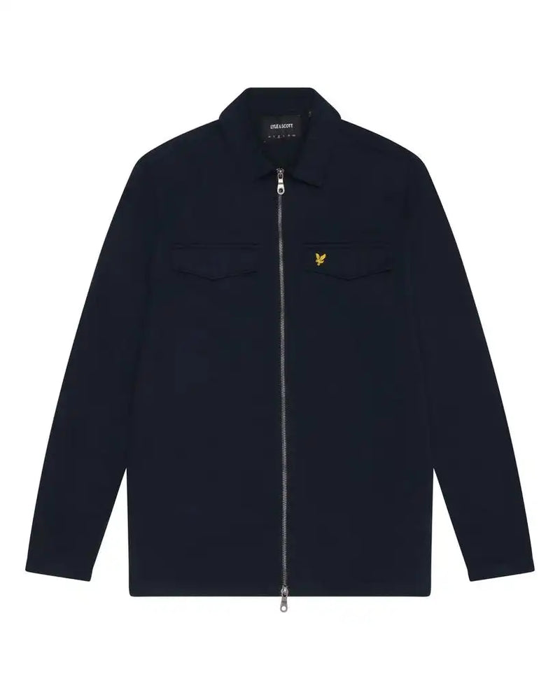 Lyle & Scott Mens Cotton Overshirt Navy Northern Ireland Belfast