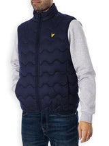 Lyle & Scott Men’s Crest Quilted Gilet Dark Navy Ballynahinch Northern